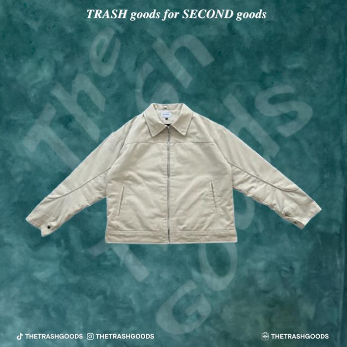 Dust La Stella Work Jacket V2 Light Cream Size XXL, Varsity, Hoodie