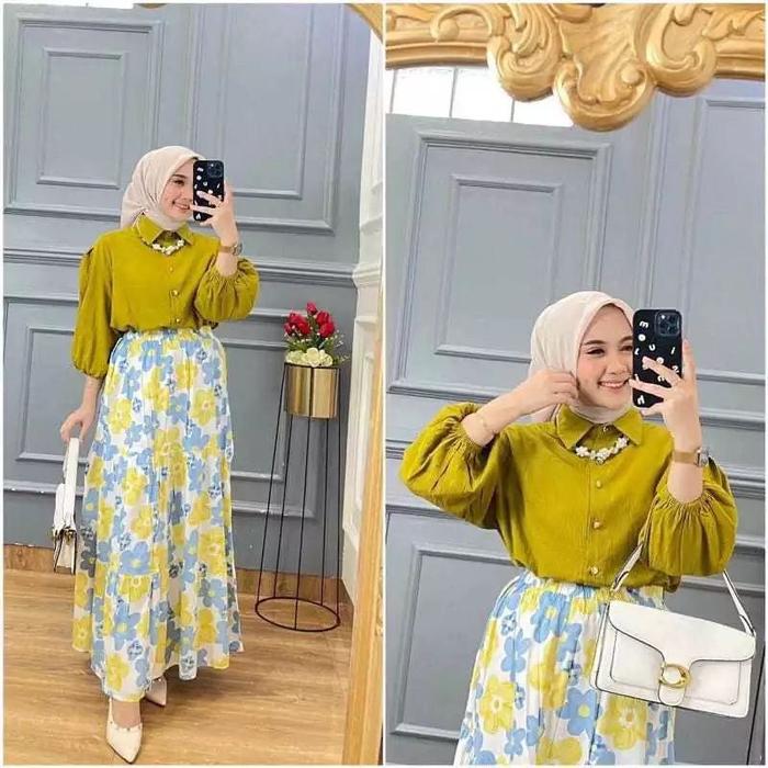 One Set Rok Floral ZARA Import