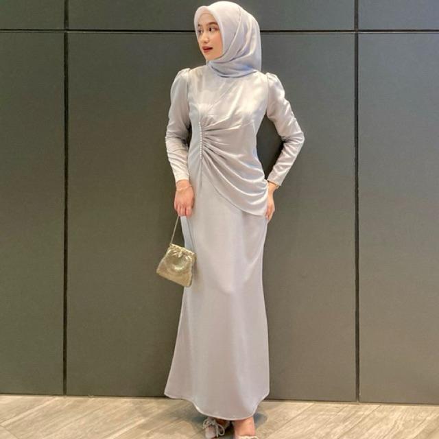 PREMIUM (READY) terjamin fsbusana-Dieva Dress-bridesmaid dress kondangan terlaris