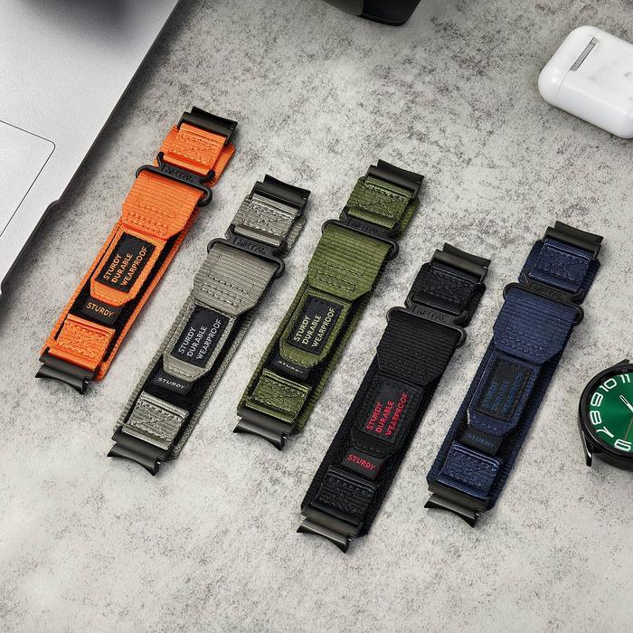 Strap Canvas Nylon for SAMSUNG GALAXY Watch ULTRA Classic Nato Sport Series 1 2 3 4 5 6 7 8 9 47mm 4
