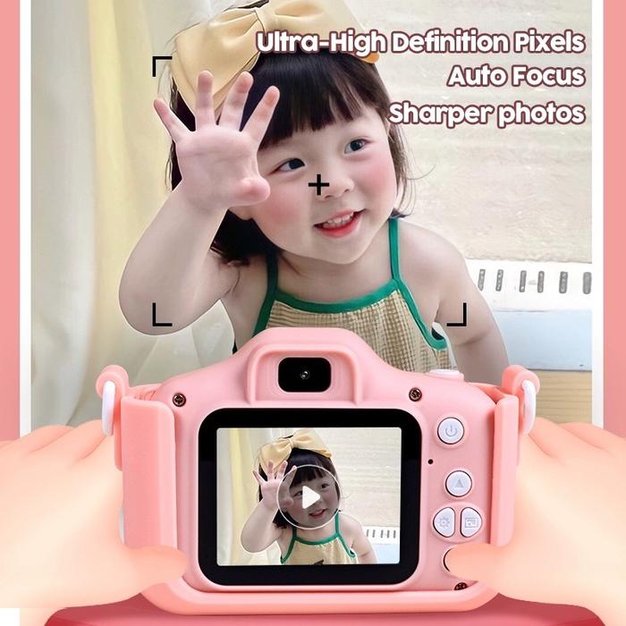 Kamera Anak Mini Digital Mini Kids Kamera Murah Mainan Digital 32GB Dual Kids Camera Kamera Digital 