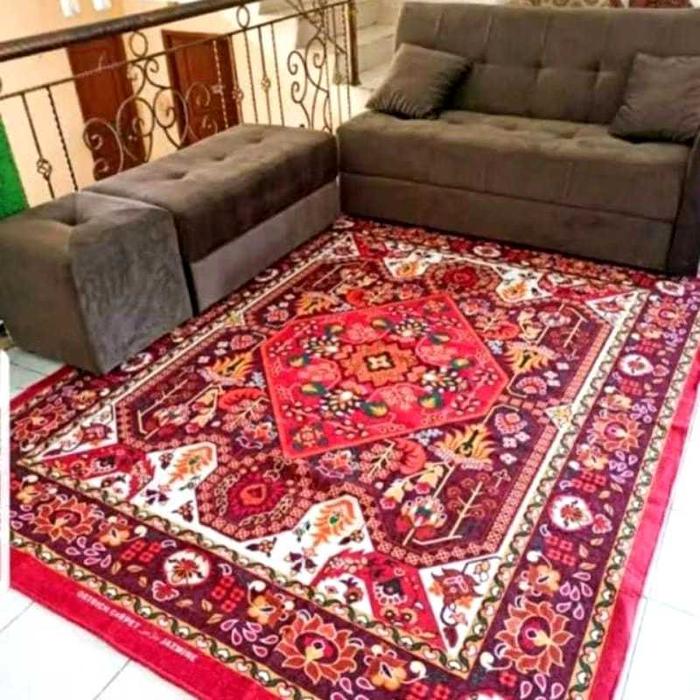 Jual OSRTRICH Ambal Karpet Permadani Turki Bulu Empuk Ekspor Matras Premium