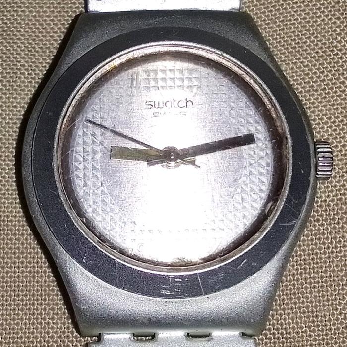 Swatch Ladies Women Watch Irony Aluminium Original Jam Tangan Wanita