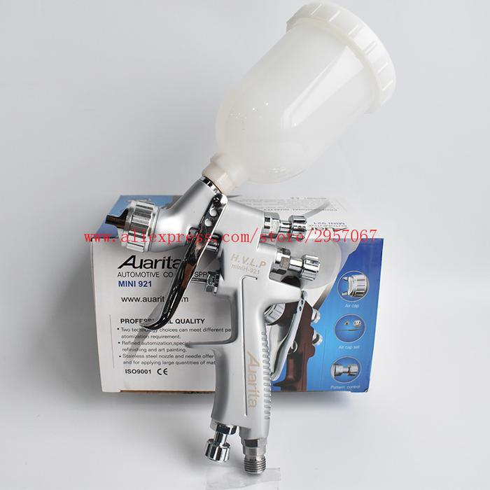 Auarita MINI H-921 Professional HVLP Gravity Feed Air Spray Gun 1.0mm
