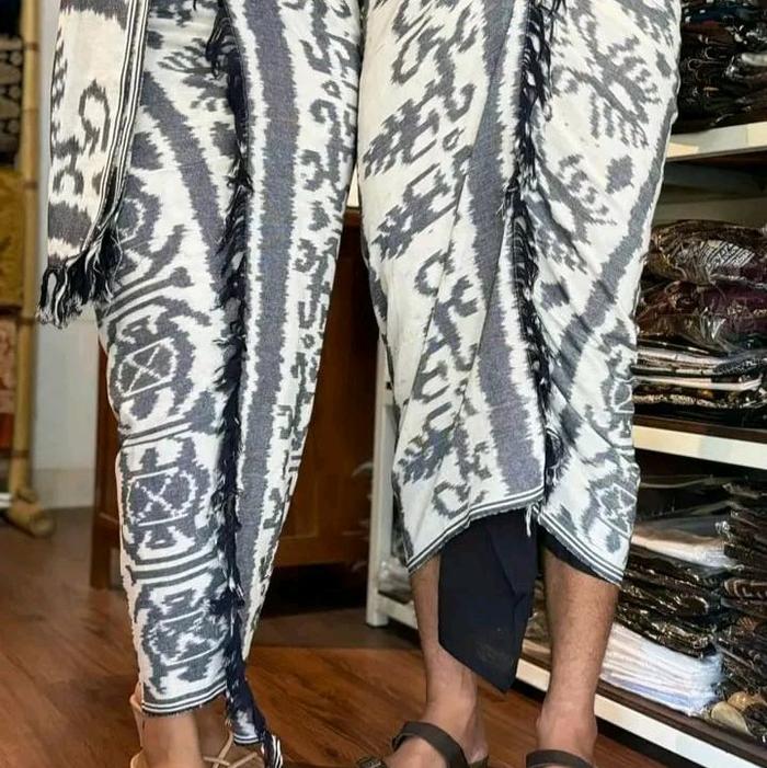 Kamben Premium Couple Blanket - Saput Blanket / Busana Adat Bali Motif Pasangan Pasangan Tenun Kain 