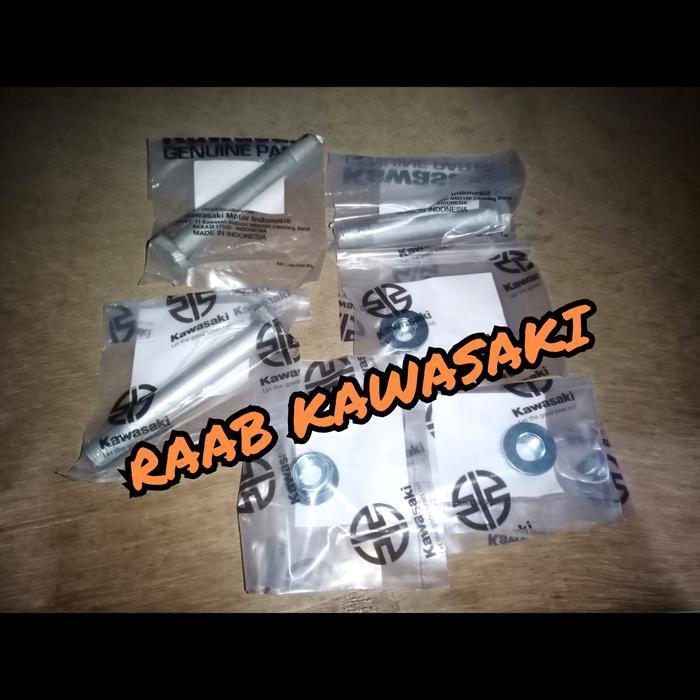 baut mur set unitrack unitrek swing arm klx 150/datraker 150 kawasaki