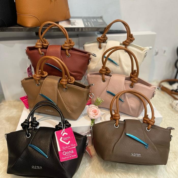 QONA tas selempang simpel wanita fashion
