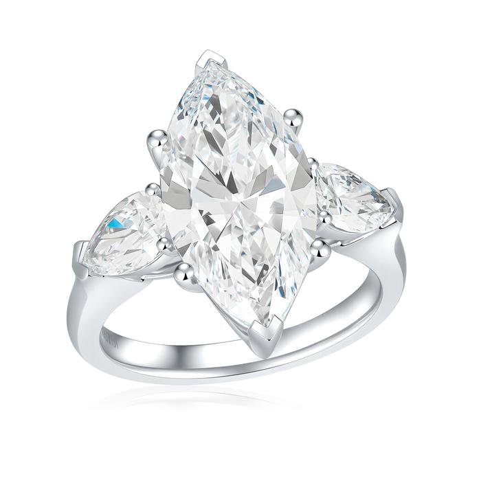 Horse eyes LAB GROWN DIAMOND - CVD/HPHT - IGI/GIA - SERTIFIKAT
