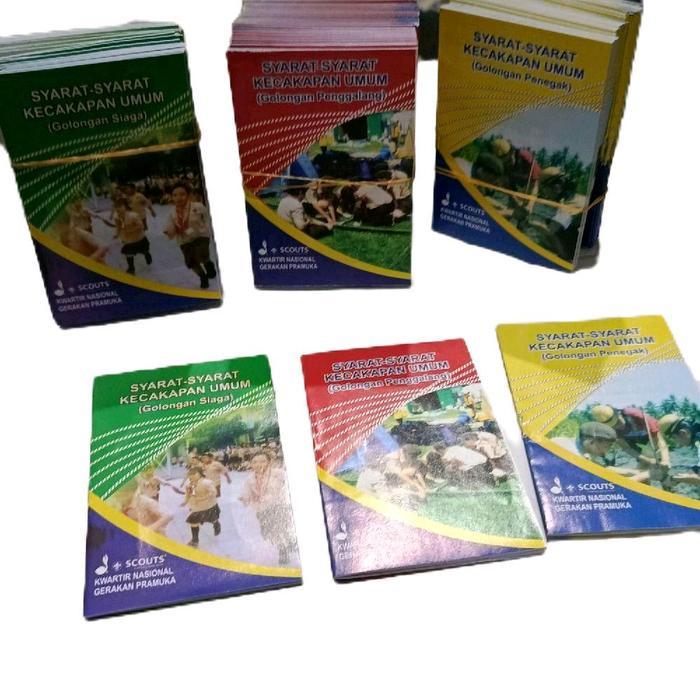 Buku SKU Pramuka Siaga Penggalang Penegak(100)pcs / Buku Pramuka