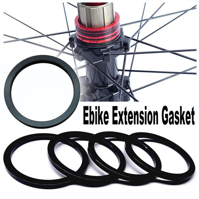 Terlaris, 4PCS Ebike Extension Gasket 2.5mm Spacer Mid Motor Kit 68mm