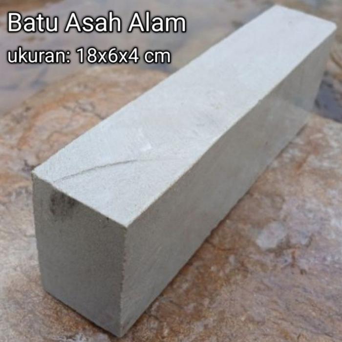 Batu Asah Ungkal Ukuran 18x6x4 Asahan Alam Pengasah Pisau Golok Asli Super Tajam Paling Bagus