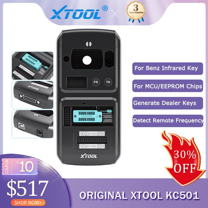 XTOOL KC501 Car Key & Chip Programmer For Benz Infrared Key ECU