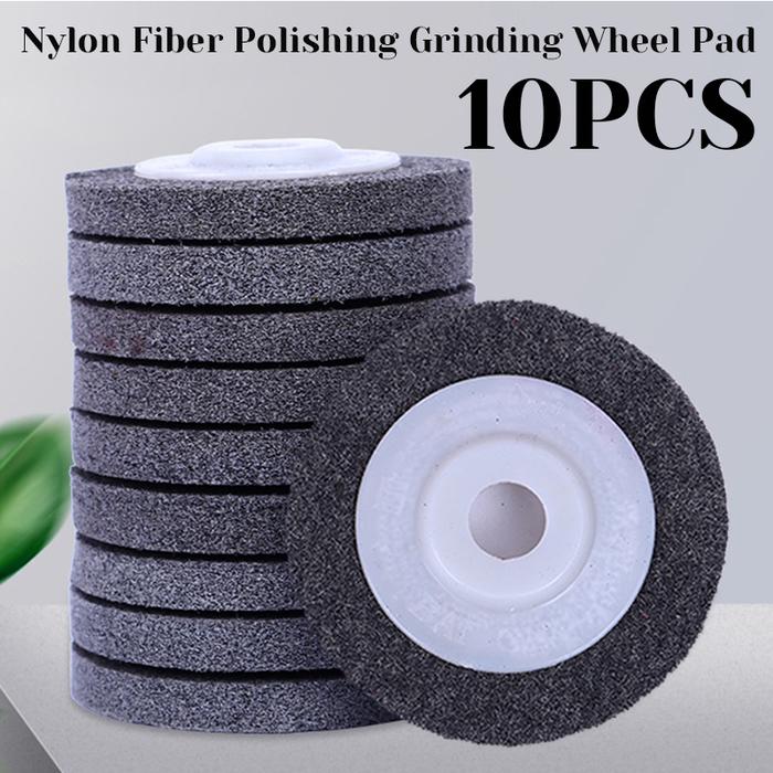 7P/9P Nylon Fiber Wheel Sanding Disc 10PCS Polishing Wheel Abrasive
