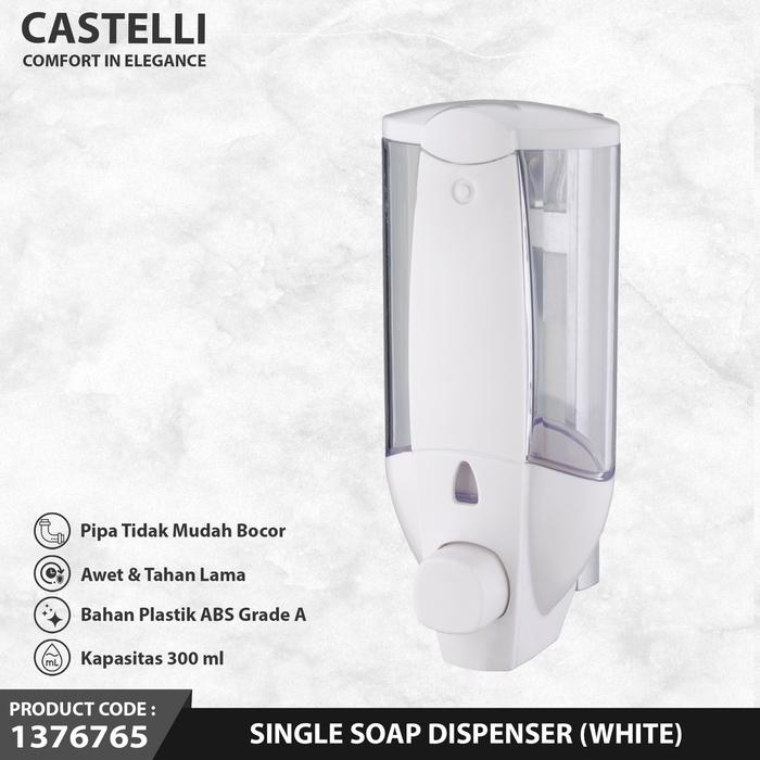 Dispenser Sabun Cair Castelli Tempat Sabun Cair Single Soap Dispenser - 1376765