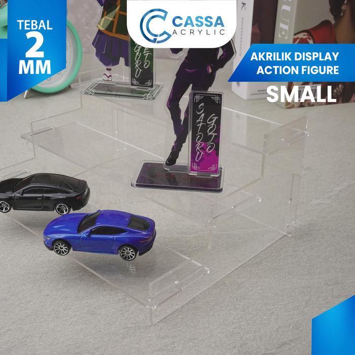 STAND DISPLAY AKRILIK / RAK ACTION FIGURE / DISPLAY KACAMATA SMALL
