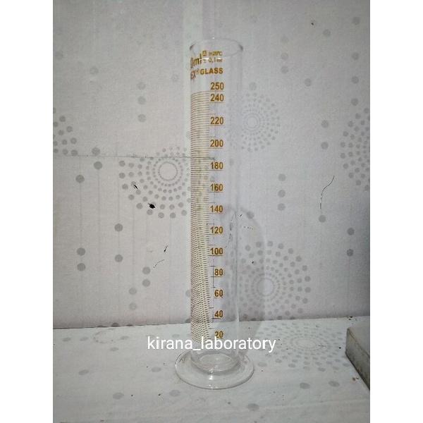 MEASURING CYLINDER 250ML PYREX - GELAS UKUR 250ML PYREX CLASS A
