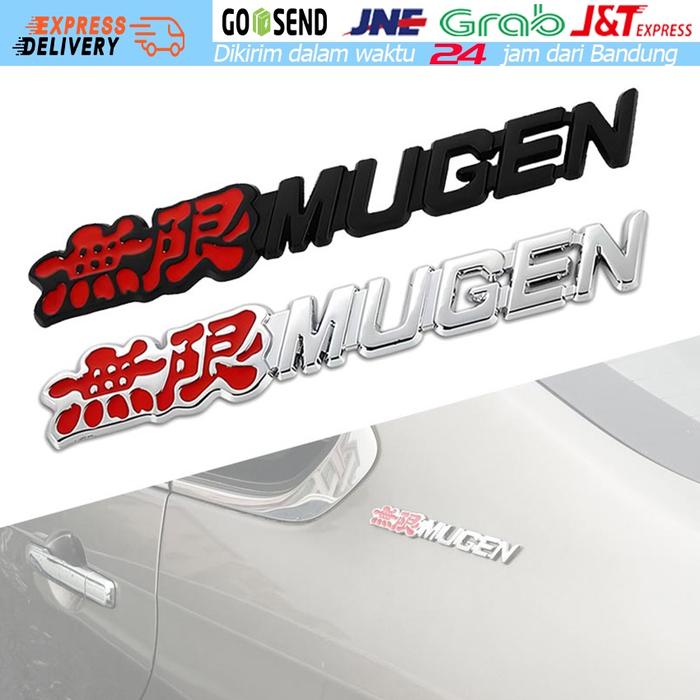 Infinity MUGEN Stiker Logam / Stiker Ekor / Untuk Modifikasi Mobil Honda