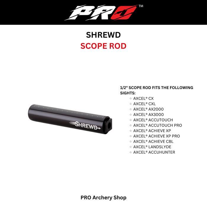 SHREWD SCOPE ROD ADAPTER FOR COMPOUND SCOPE COMPOUND SHREWD SCOPE PANAHAN ALAT PANAHAN BUSUR COMPOUN