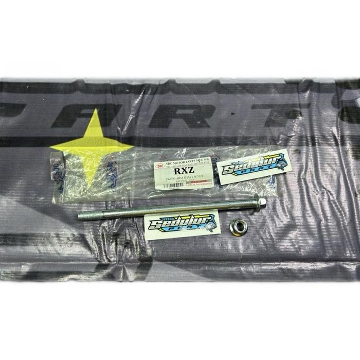 AS TENGAH. AS SWING ARM YAMAHA RXZ MILE RX Z CATALYZER RZR KUALITAS SETARA ORIGINAL