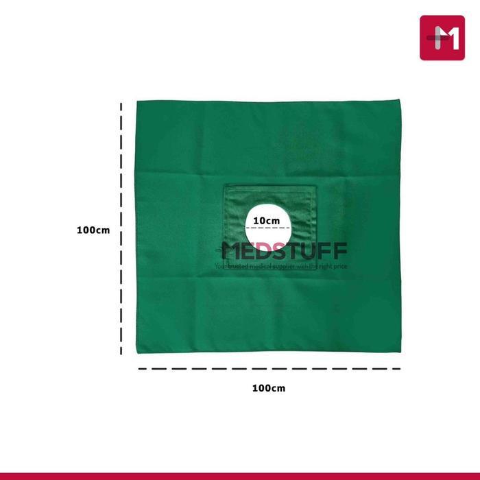 PREMIUM (READY) terjamin Duk Lubang Kain Operasi 100cm x 100cm terlaris