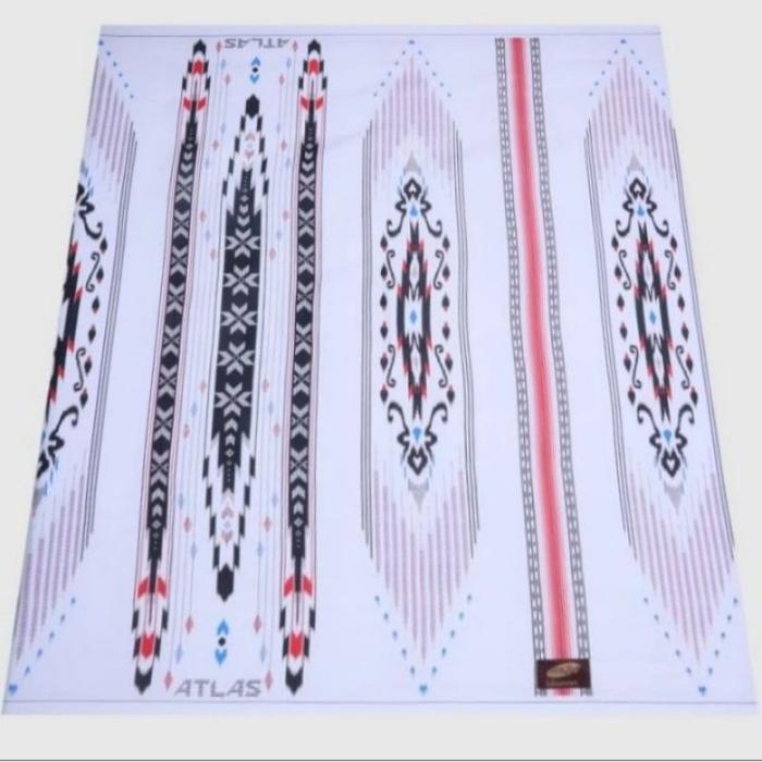 Sarung Atlas Idaman Kembang idaman harmoni BGL Akasia motif BHS SGE Murah Muslim Katun Nyaman Dewasa
