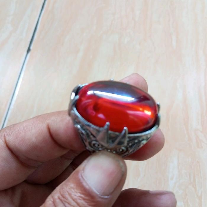 Batu akik merah siam jumbo