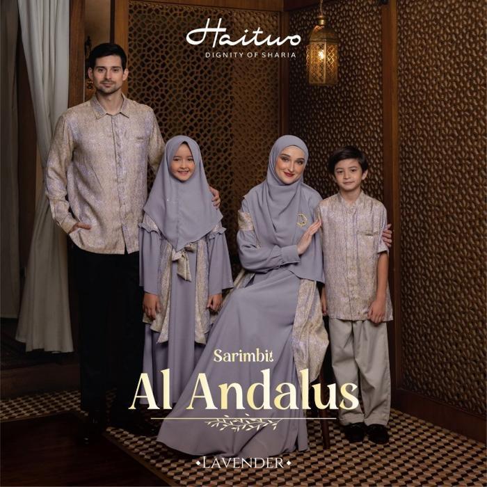 COD ALANDALUS SARIMBIT PREMIUM HAITWO BY NIBRAS GAMIS KOKO KEMEJA OUTER ANAK DEWASA