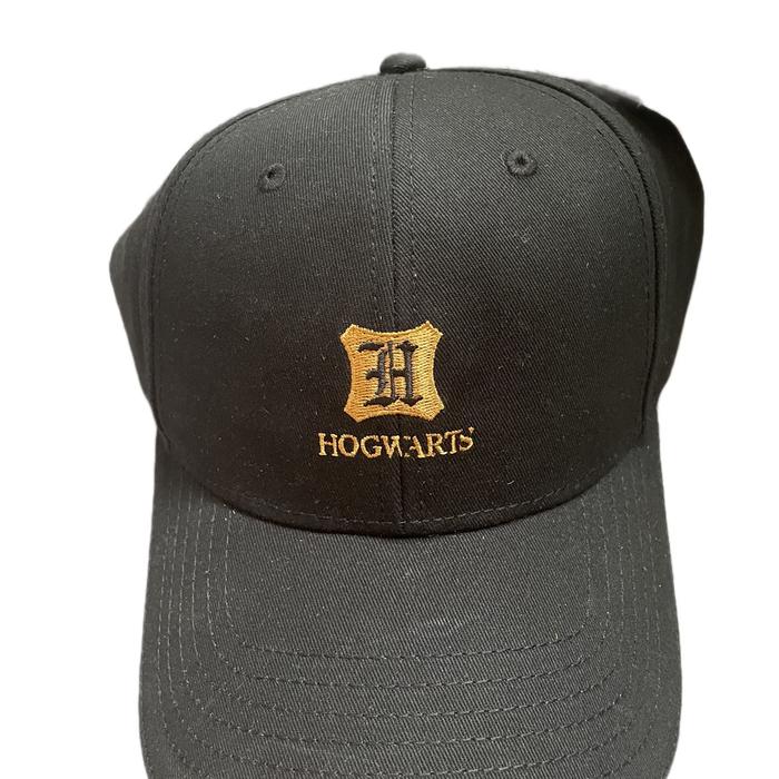 [READY STOCK] Merch Miniso Harry Potter Topi Baseball hitam Hogwarts topi sekena