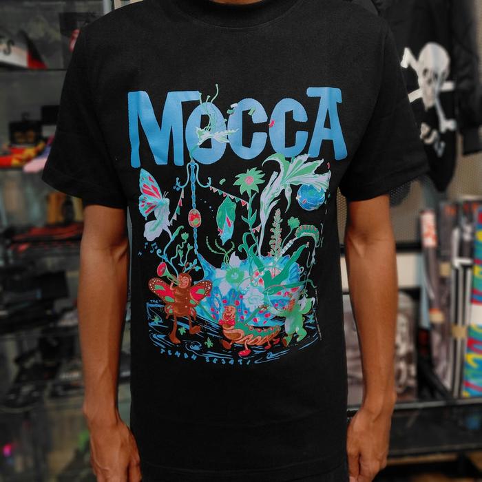 T Shirt Band Official MOCCA - PARTILIBUR (BLACK)