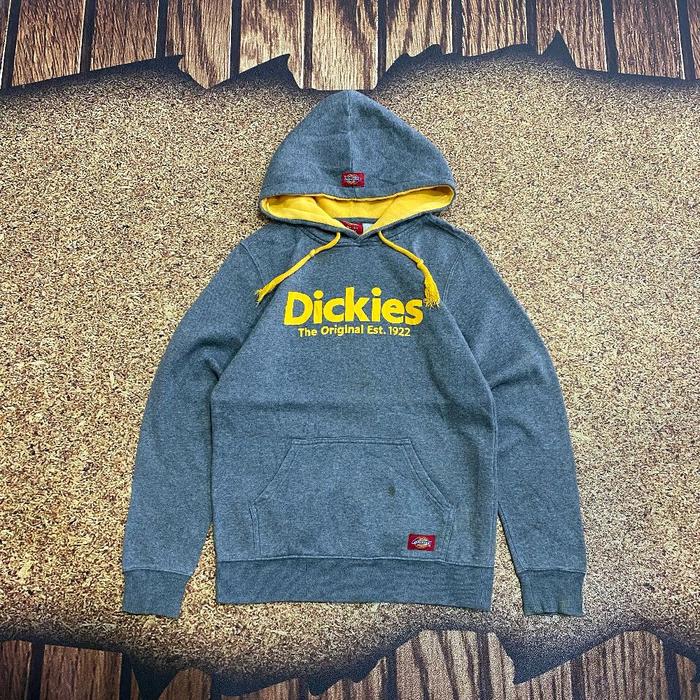 pullover hoodie DICKIES jemper casual jaket sweater bagus size M