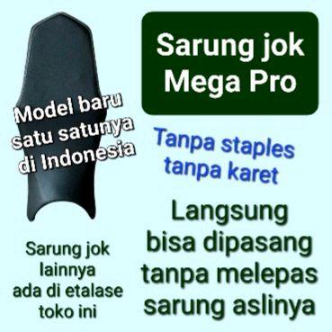 Sarung jok motor Honda Mega pro, Cover jok Mega pro