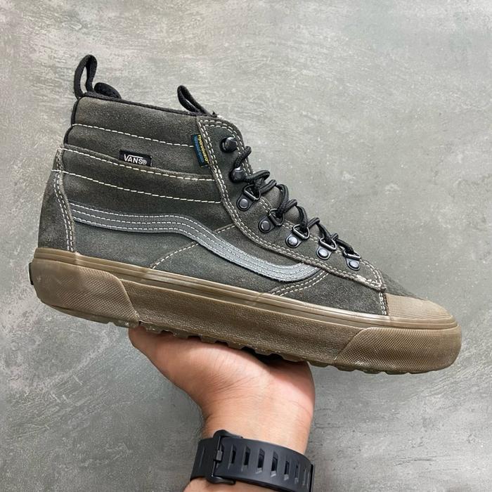 [Size 41]  Vans SK8-HI DR MTE ALL-TRAC Vintage Green Black Waterproof Insulated (VN000CVR0VB) Second