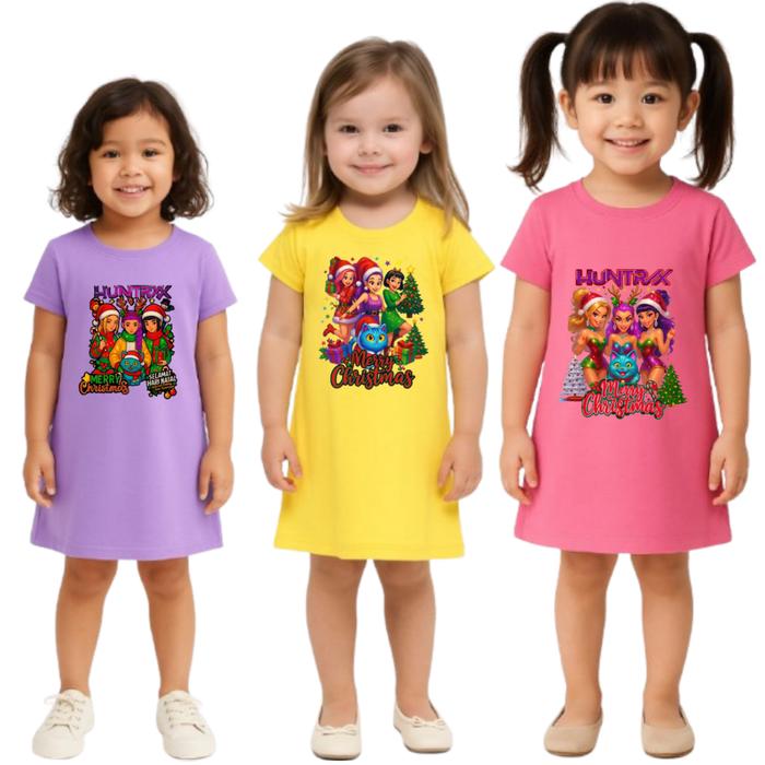 BAJU ANAK ANAK CEWEK NATALAN LAGI TREN UMUR 1-11TAHUN
