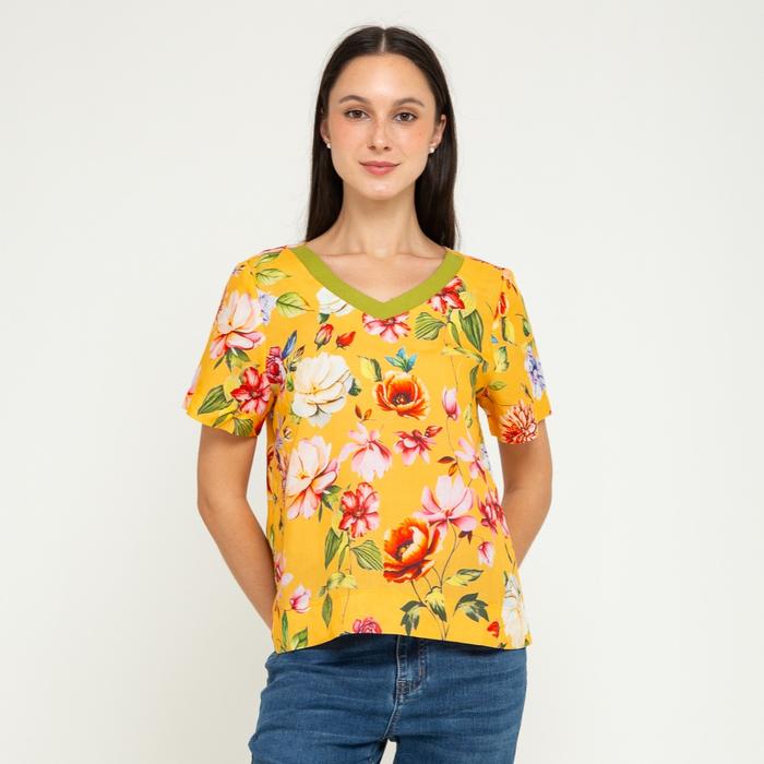 N2 Blouse - Blus Atasan Wanita Katun N591
