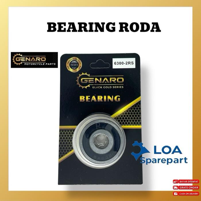 BEARING LEHER 6300 2RS BEARING RODA 6300 2RS PRESS (GENARO)