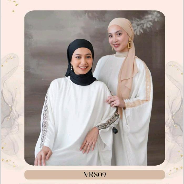 Ameera Abaya Kaftan White | New Abaya Premium
