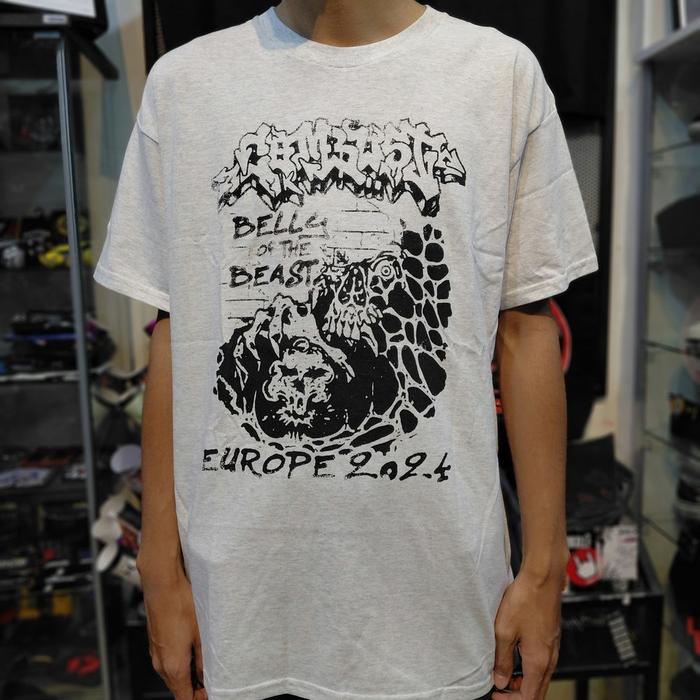 T Shirt Band Official COMBUST - EUROPE TOUR 2024