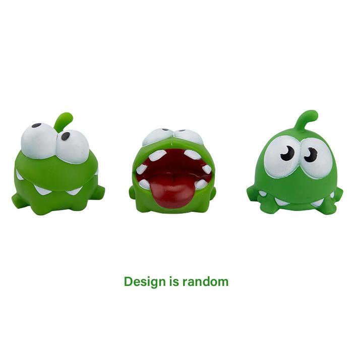 [Kupaoge] Boneka Permainan Karet Vinil Strap Frog OM NOM Candy