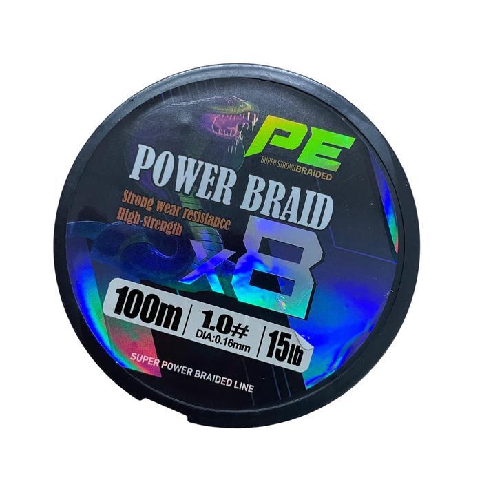 Senar PE X8 100M Senar Pancing Kuat Dan Anti Keriting Braided Benang PE benang 15LB - 32LB