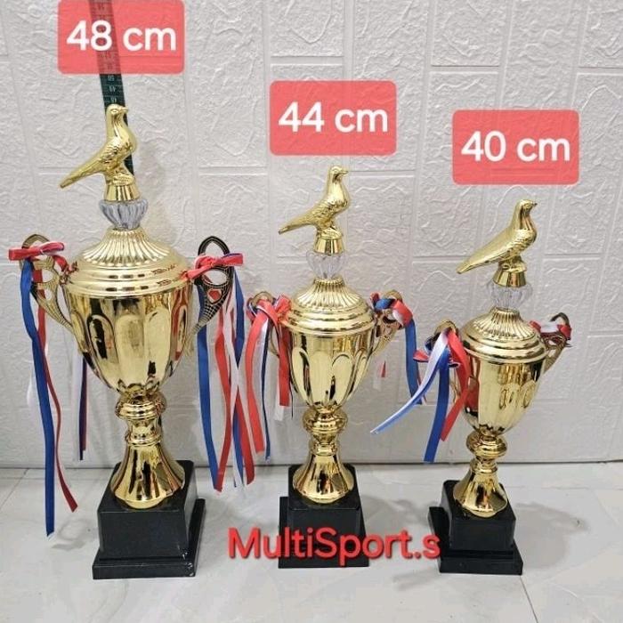 PIALA TROPHY BURUNG LOMBA BURUNG IMPORT LOGAM 7706