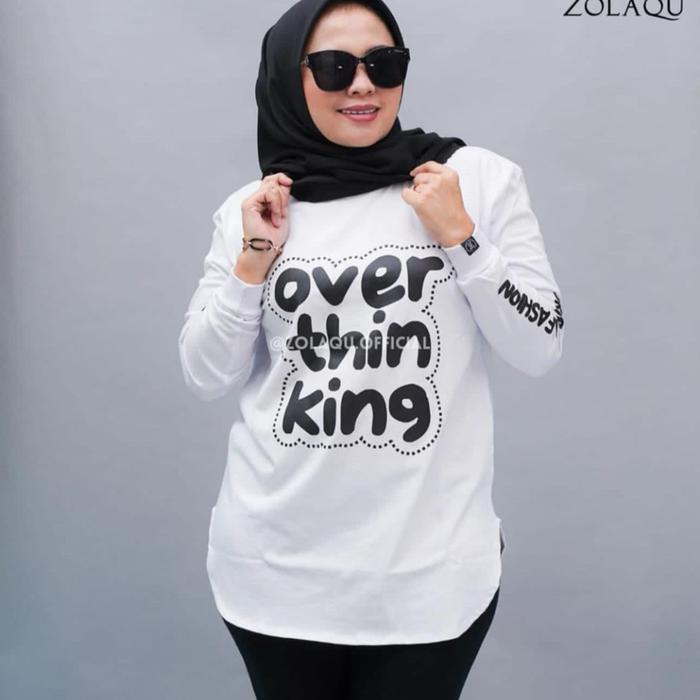 ZOLAQU ORIGINAL -BLOUSE OVERR PUTIH