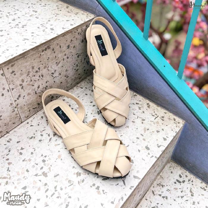 Sandal Maudy - Hasnaliya Outfit Sendal Wanita Shoes