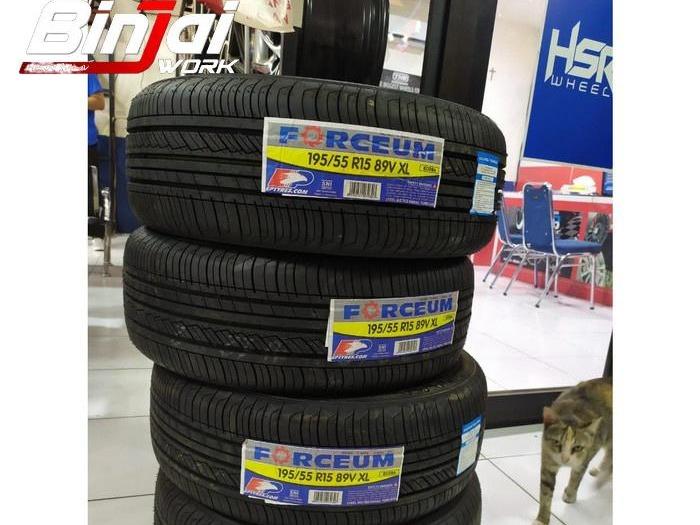 Ban Mobil Ring 15 Tubles FORCEUM ECOSA 195 55 R15 Bukan Achilles MURAH