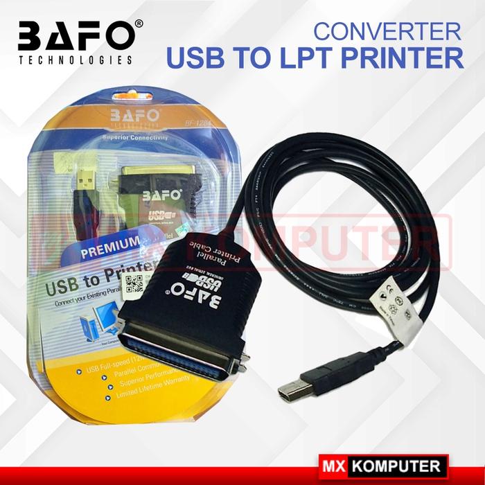 Converter USB to LPT Printer Paralel BAFO BF-1284