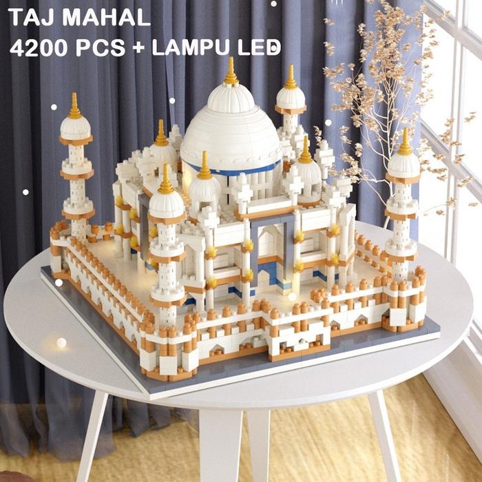 Mainan kapal Titanic 6000 pcs /Mini Bricks Model Titanic Cruise Ship Model Boa/ Paris Eiffel Titanic