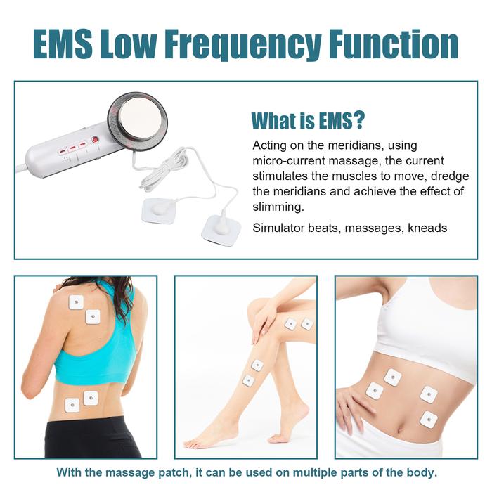 Mesin Kavitasi Lipo Ultrasonik Frekuensi Radio Ems Listrik Pemijat