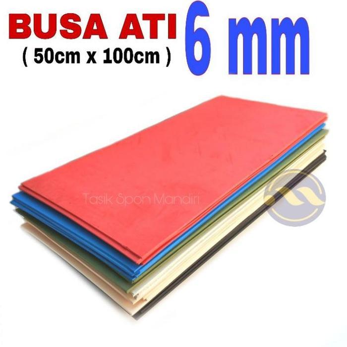 BUSA ATI 6MM / EVA SPON / FOAM ART / BUSA HATI