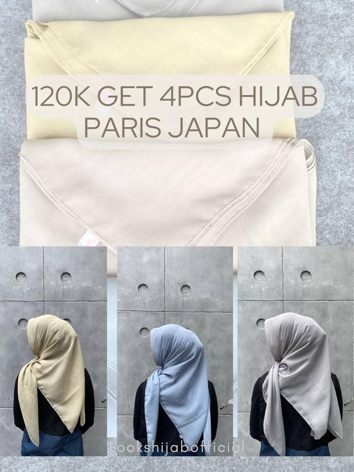 PARIS JAPAN PREMIUM 120K GET 4 PCS ANTI NERAWANG