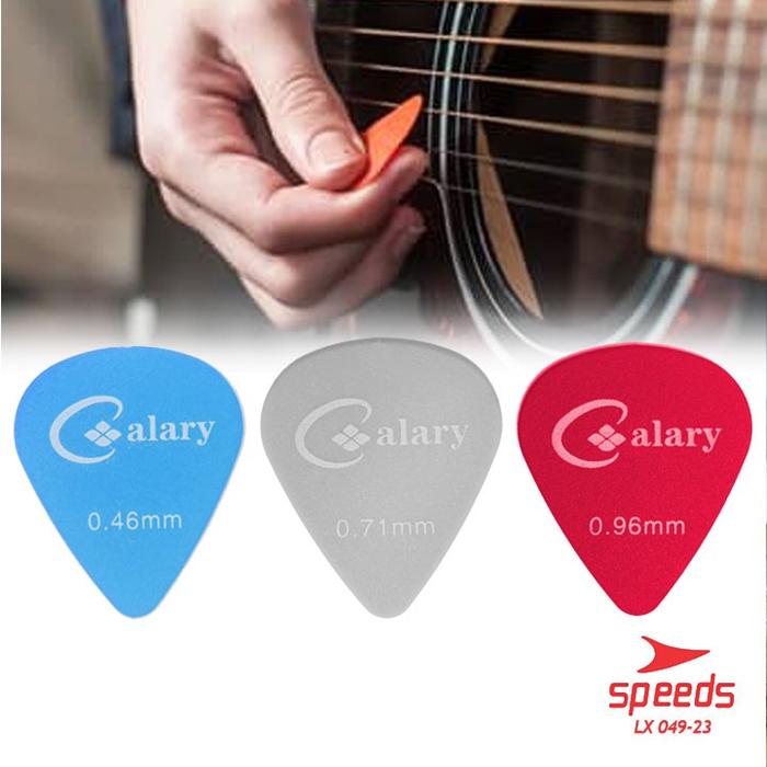 SPEEDS Pick Gitar Murah (PER BOX) Pemetik Gitar Pick Gitar dan Bass Original 049-23