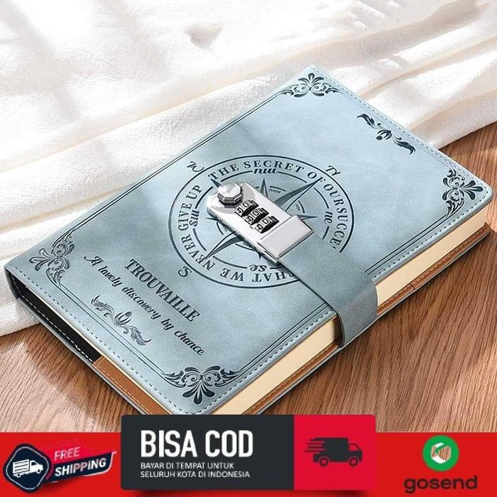 Buku Catatan Jurnal Jurnal Diary with Lock